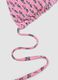 Top bikini triangolo rosa in tessuto elasticizzato_5