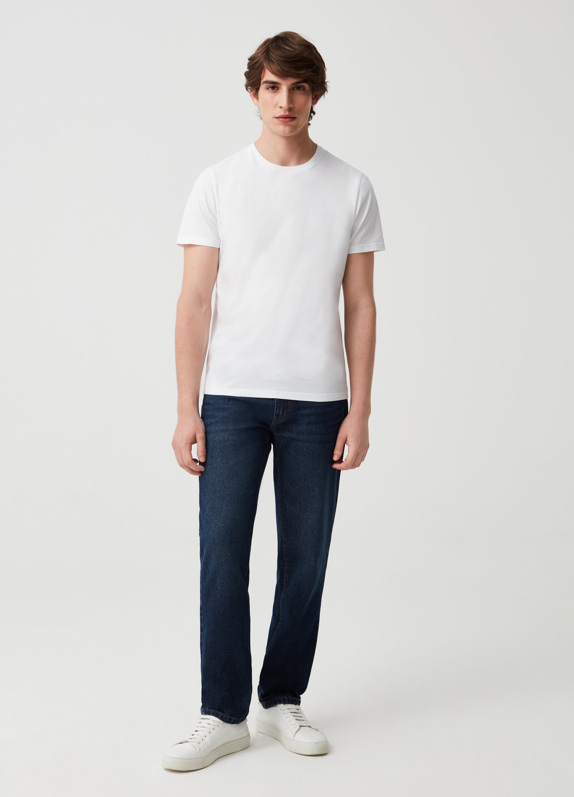 Jeans regular fit cinque tasche_0