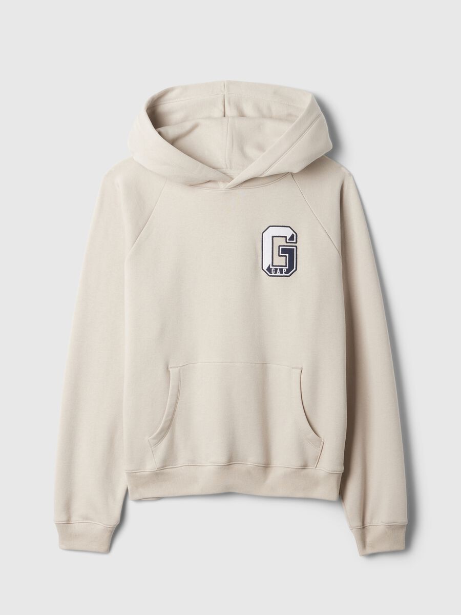 Sweatshirt with hood and raglan sleeves_4