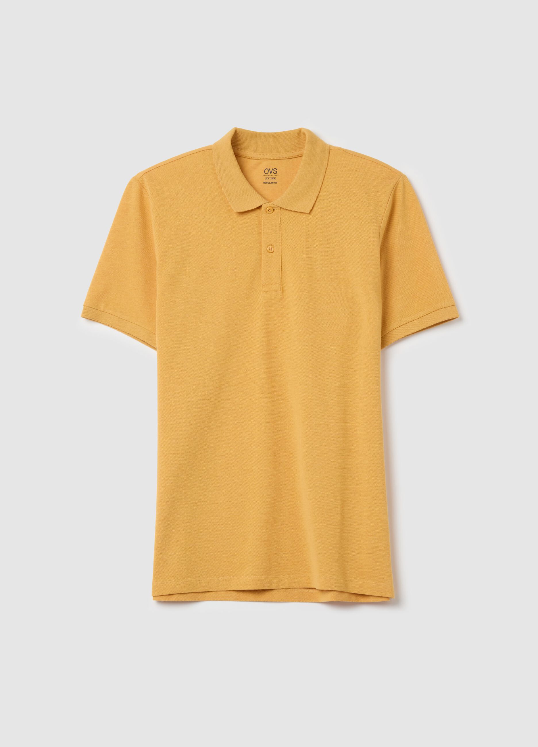 Regular-fit polo shirt in cotton