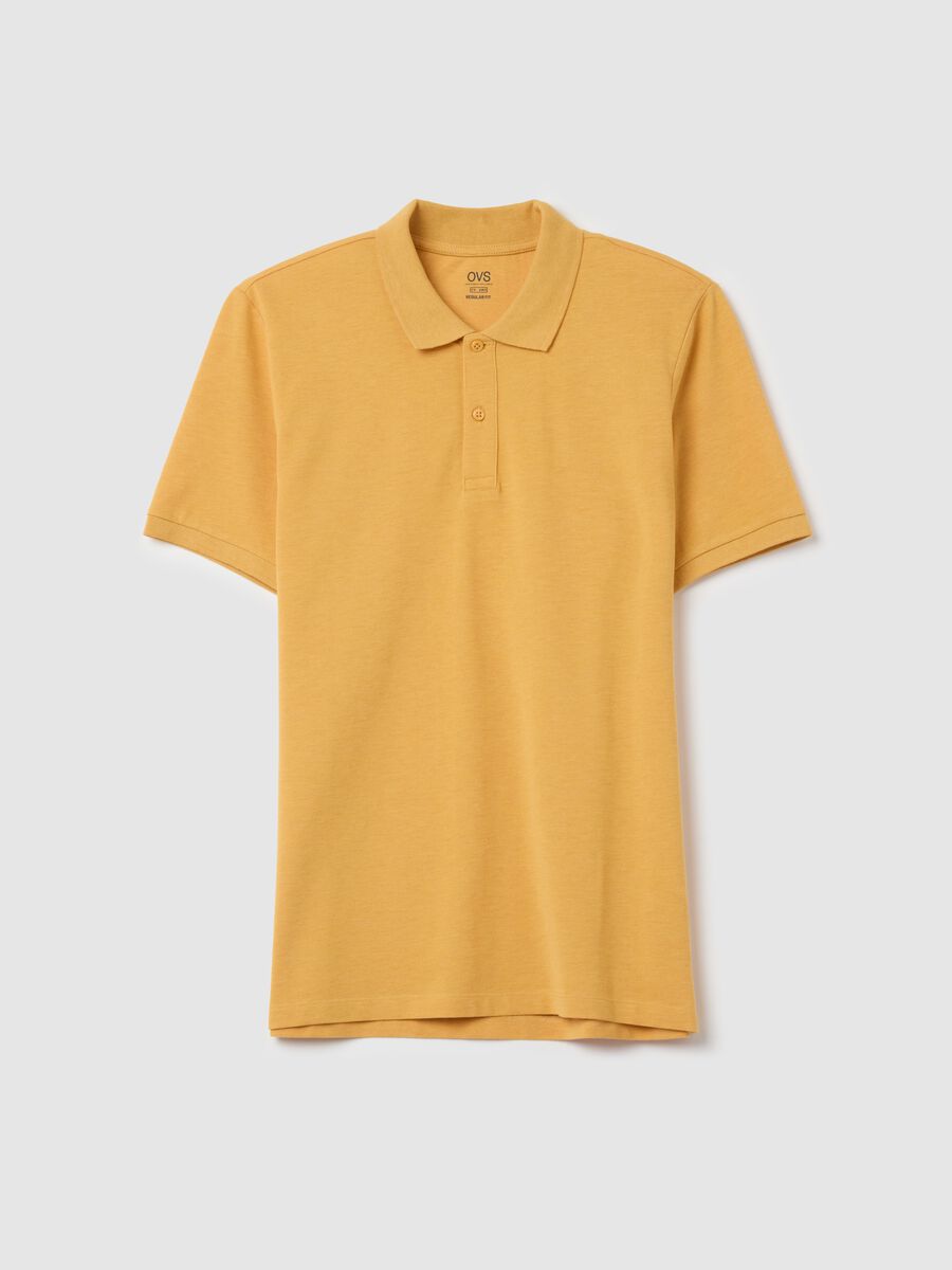Regular-fit polo shirt in cotton_4