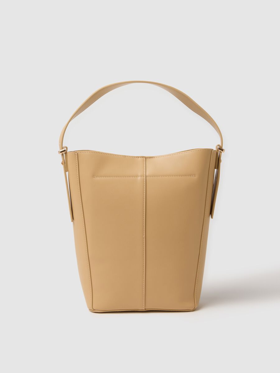 Beige Bucket Bag_1