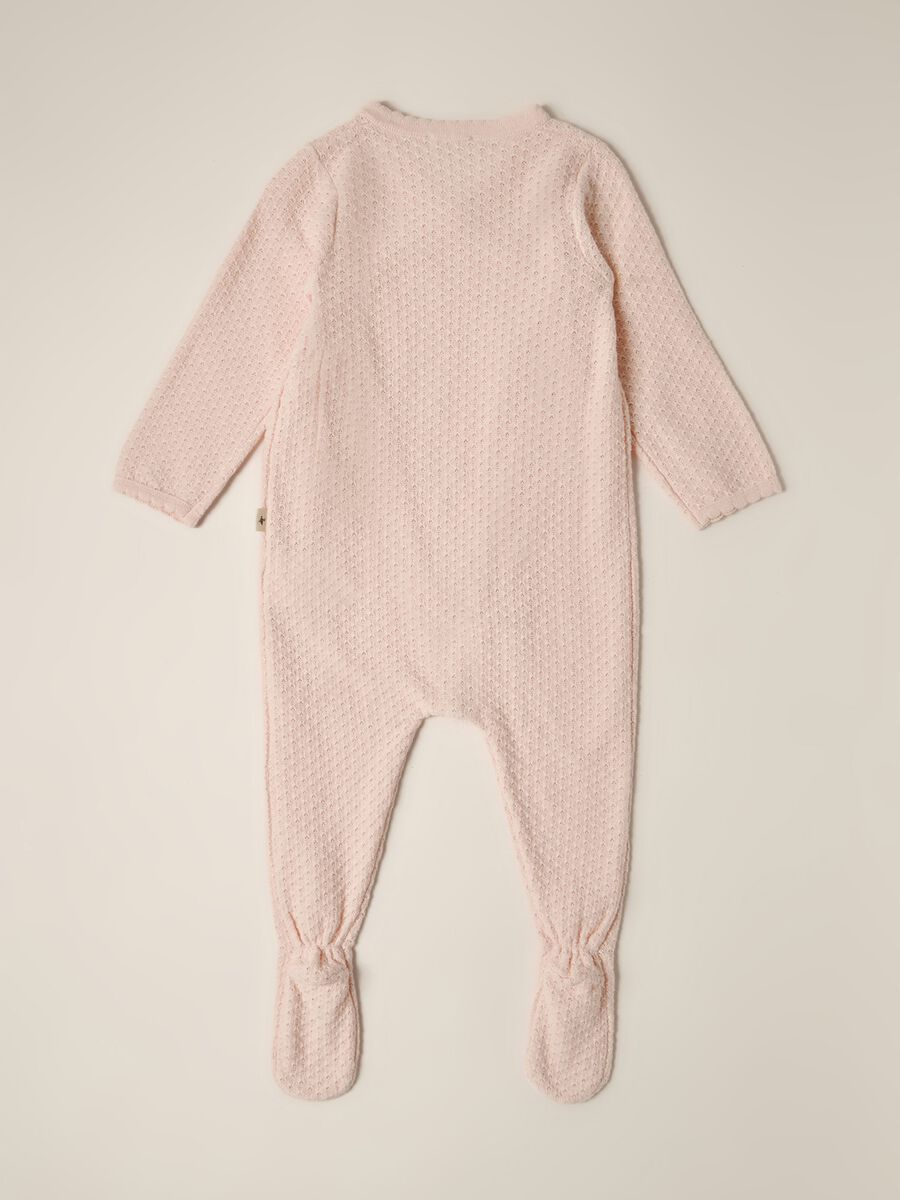 IANA newborn pure cotton playsuit_1