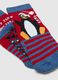 Two-pack Christmas non-slip socks for children in multicoloured cotton blend_2