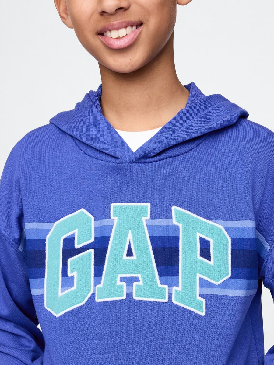 Blue Hoodie with GAP Logo_3
