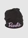 Girls' Stretch Cotton Black Hat_2