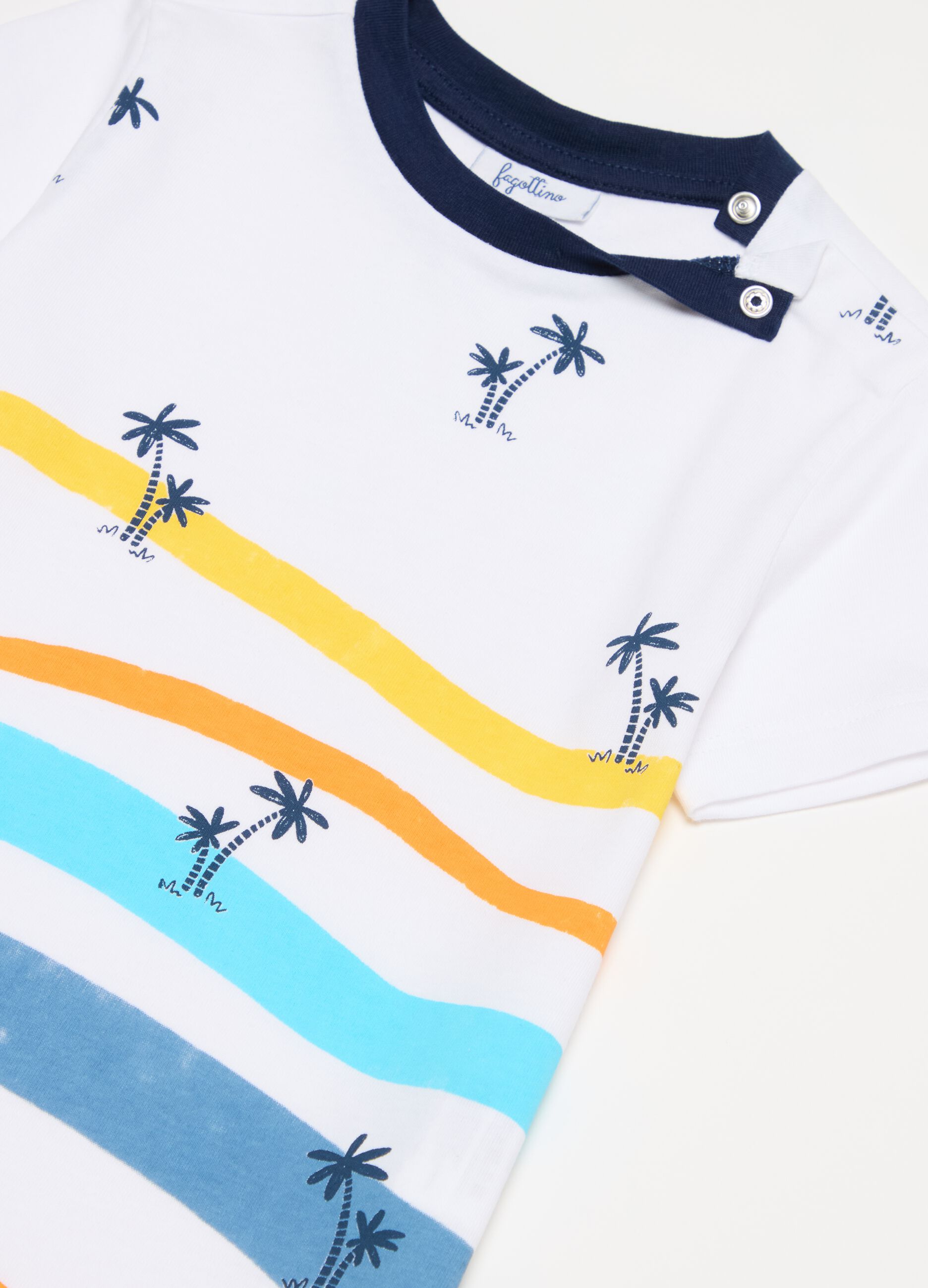 Cotton jogging set with print