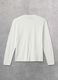 White Knit Long-Sleeve T-Shirt_5