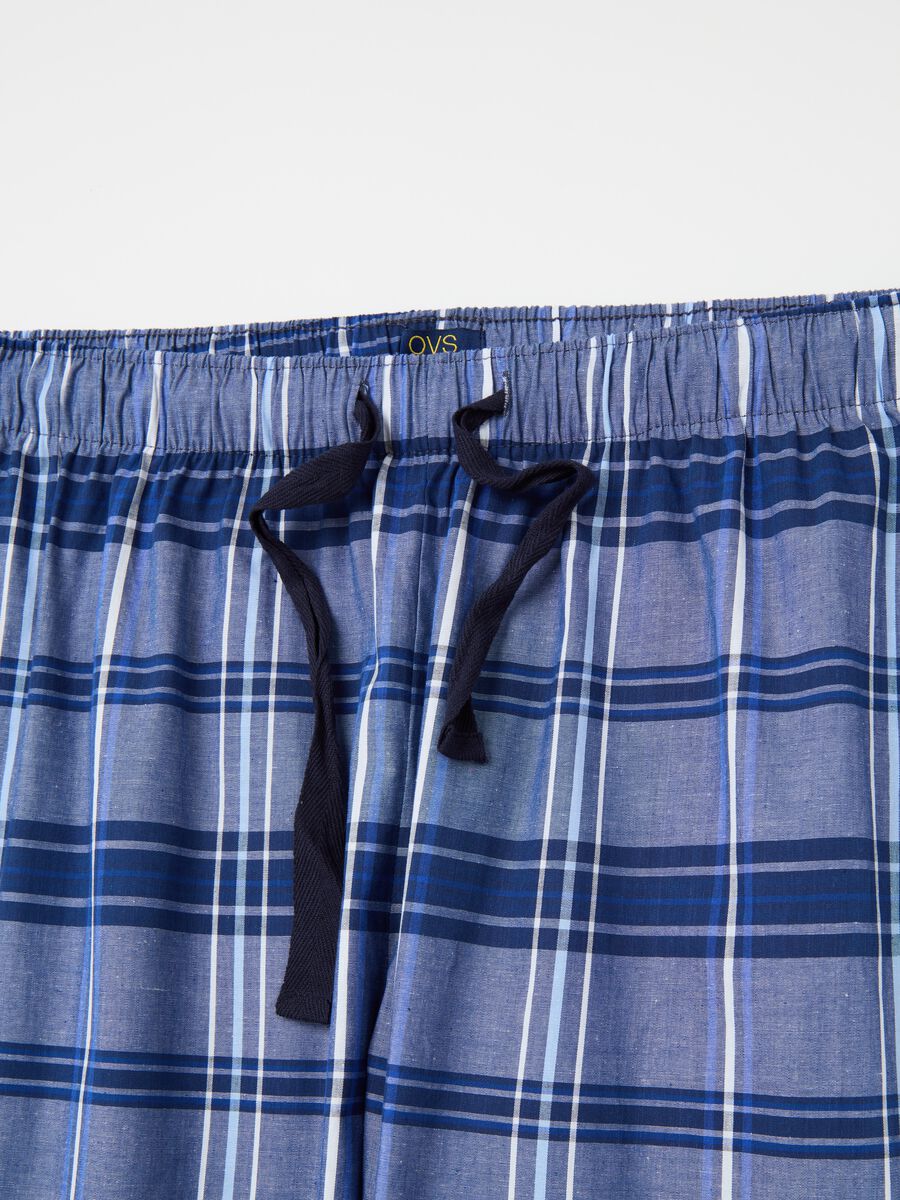 Pantalone pigiama in cotone fantasia_5