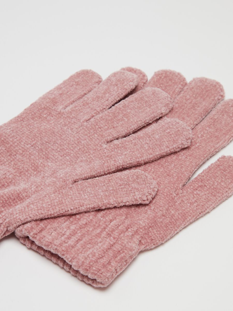 Two-pack gloves in chenille_2