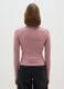Pink Viscose Blend Pullover_2