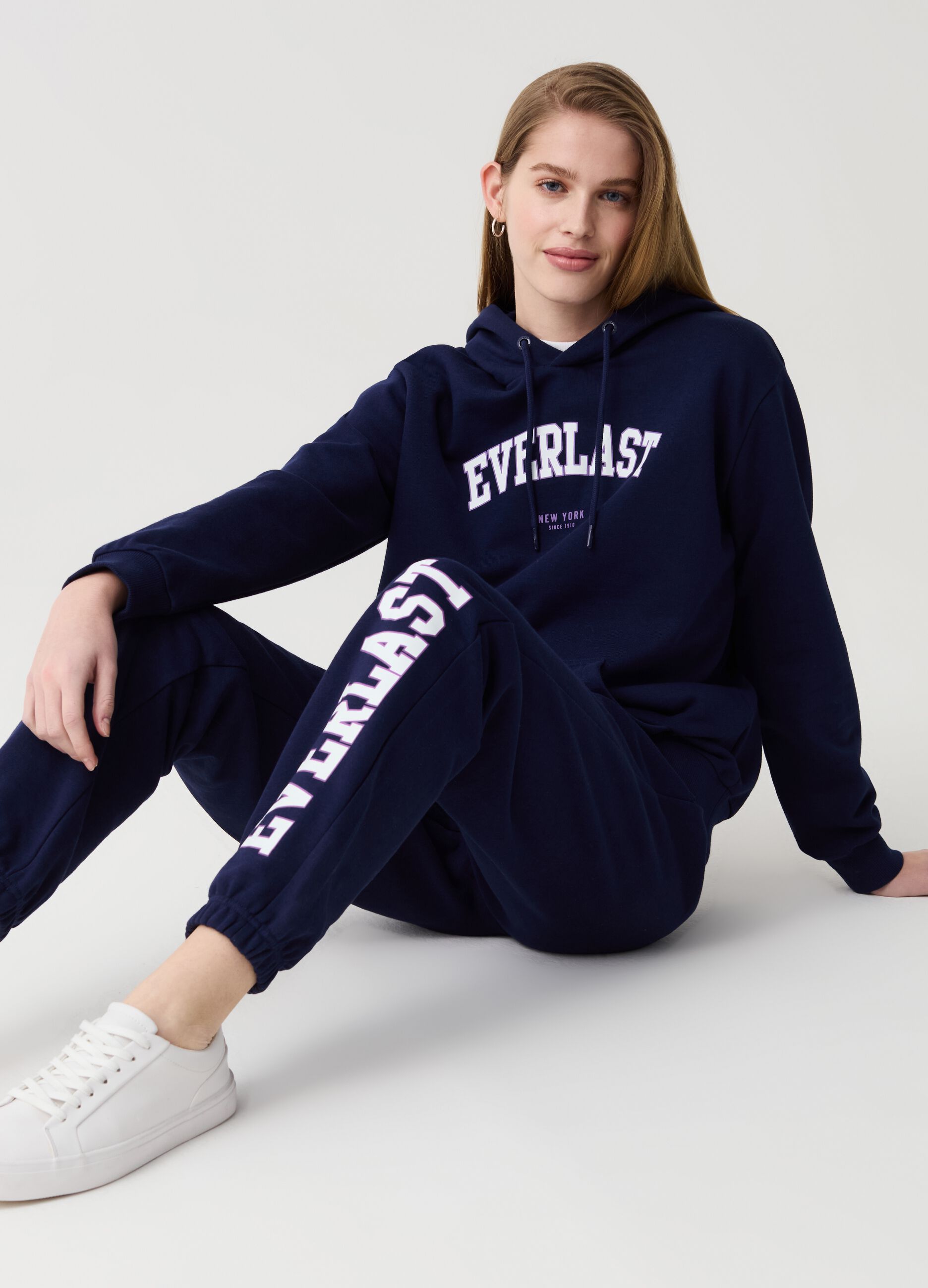 Ovs Joggers in felpa con stampa