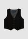 Gilet nero slim fit_4