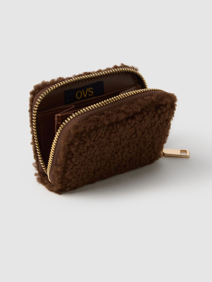 Brown Wallet with Zip_2