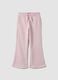 Pink trousers in pure organic cotton_0