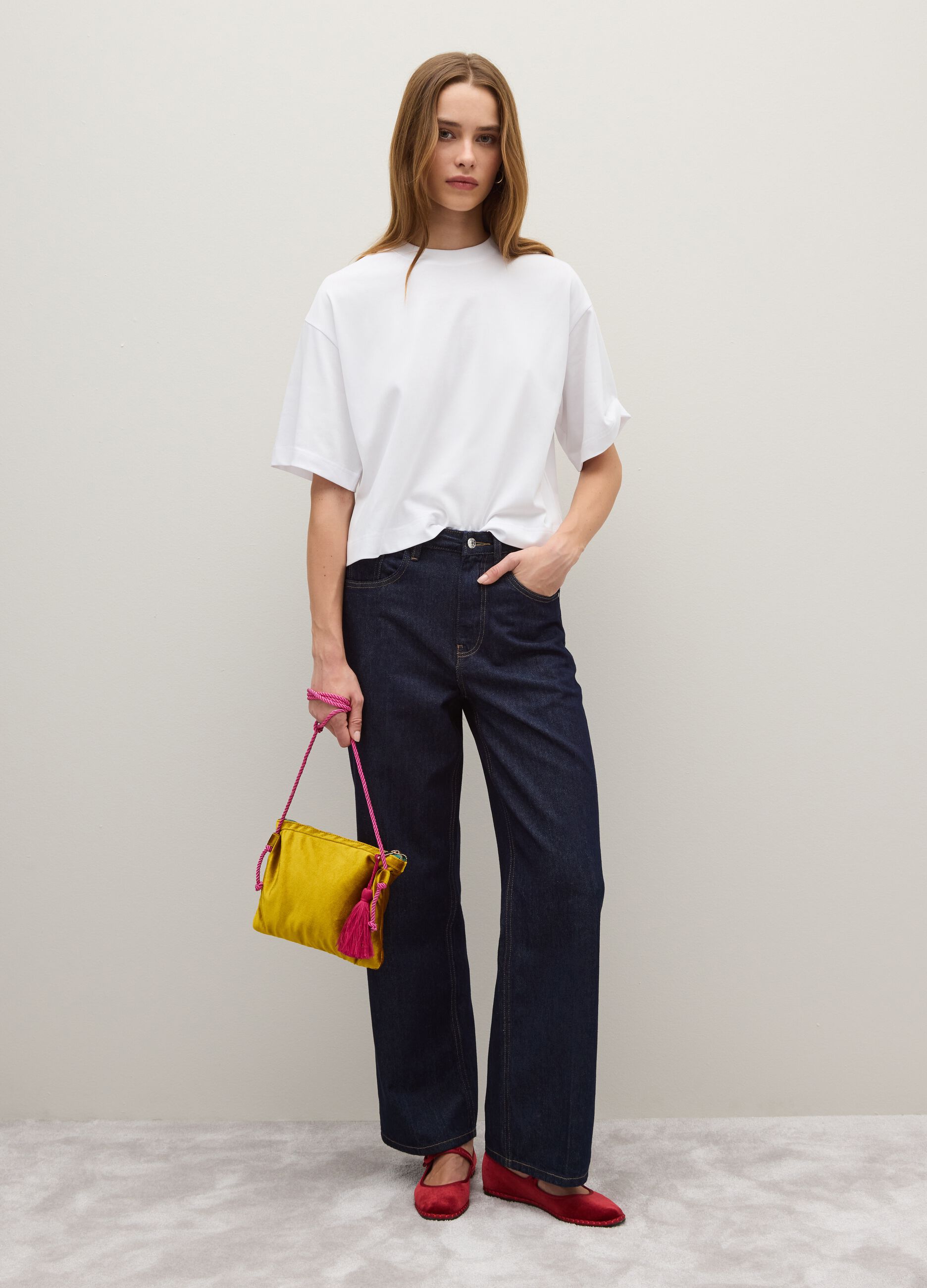 Yellow Shoulder Bag