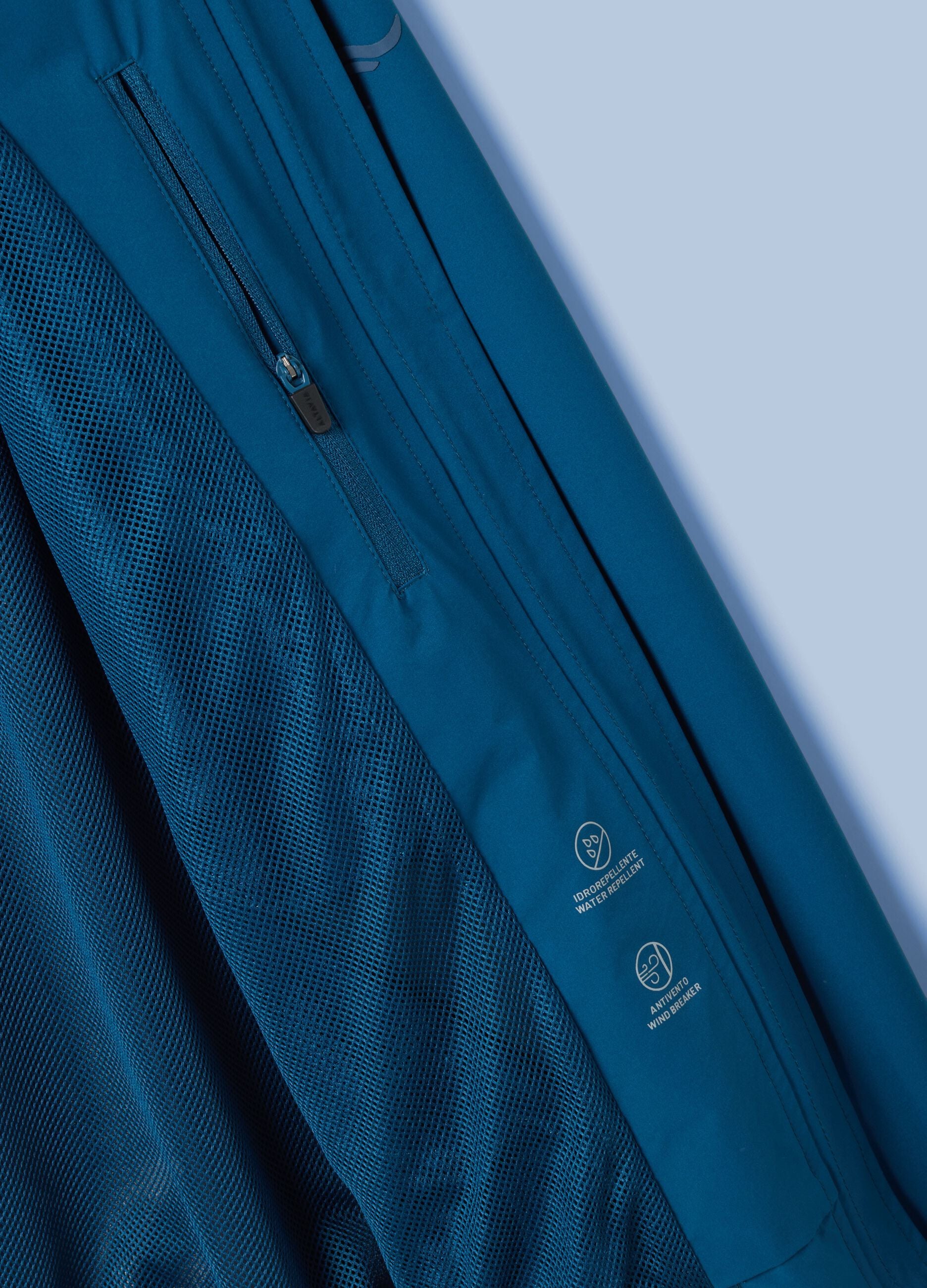 Giubbotto antivento ALTAVIA SAILING blu con zip