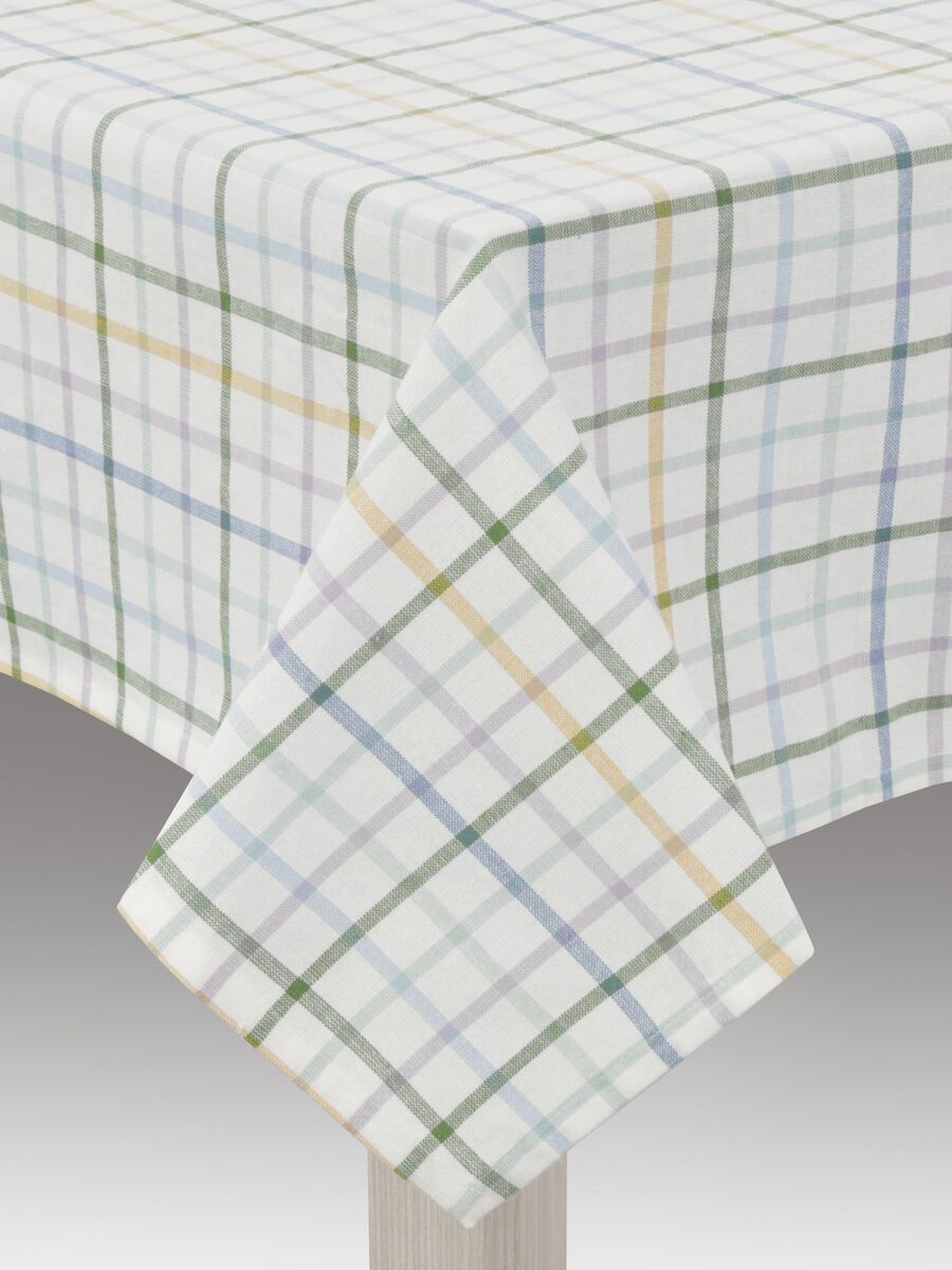 6-Seater tablecloth in cotton_0