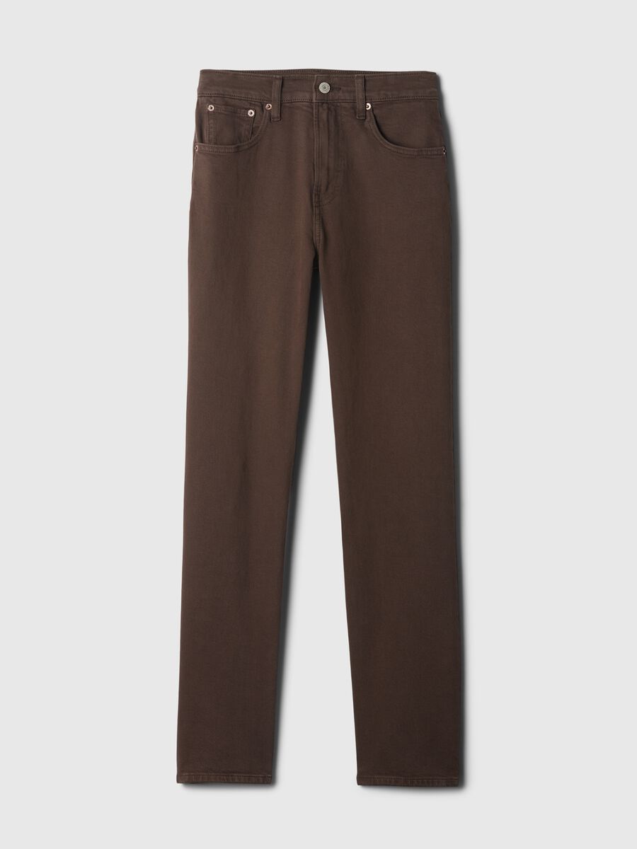 Straight-fit trousers in stretch cotton_7
