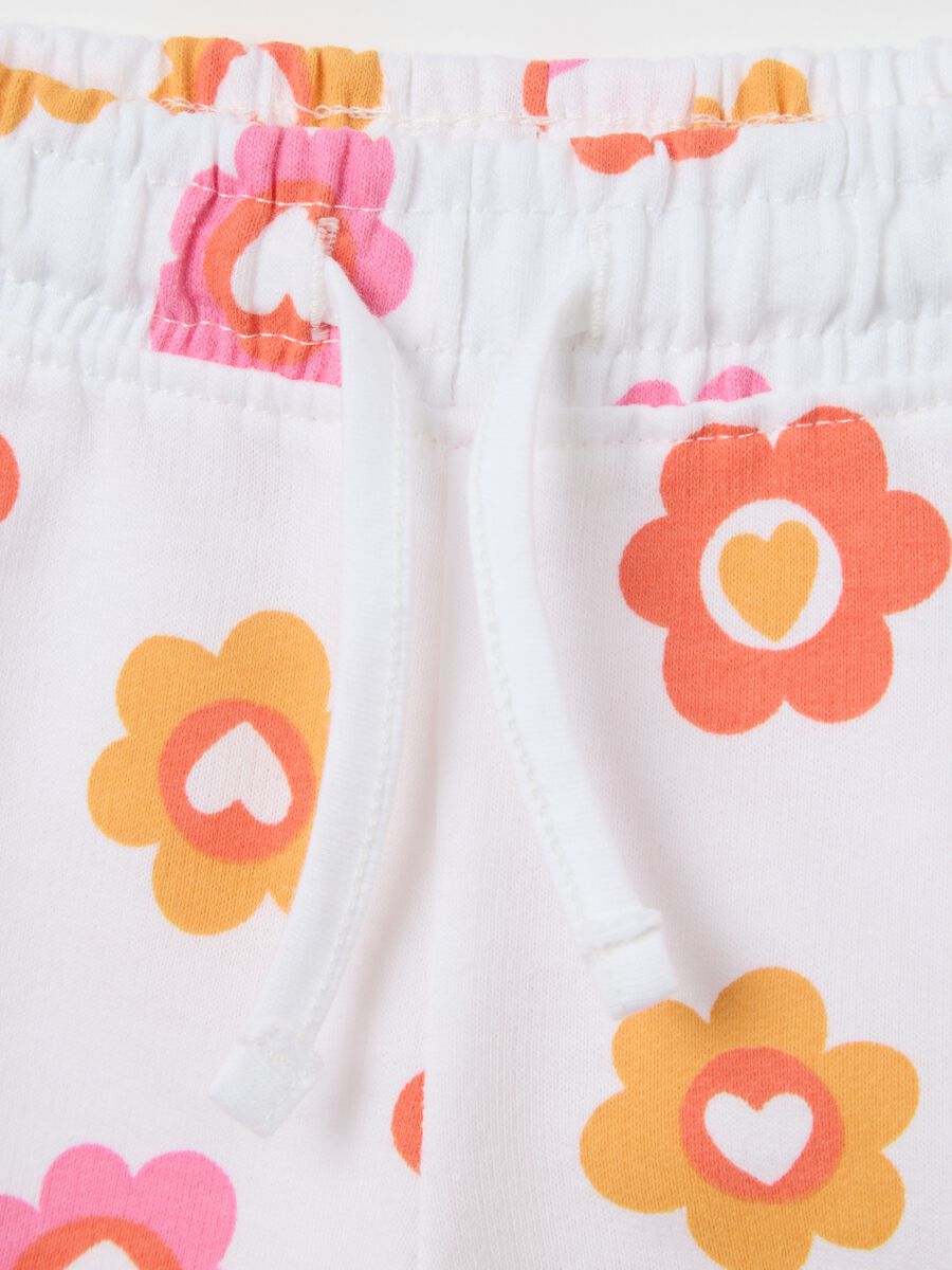 Short da bambina in puro cotone multicolor regular fit_2