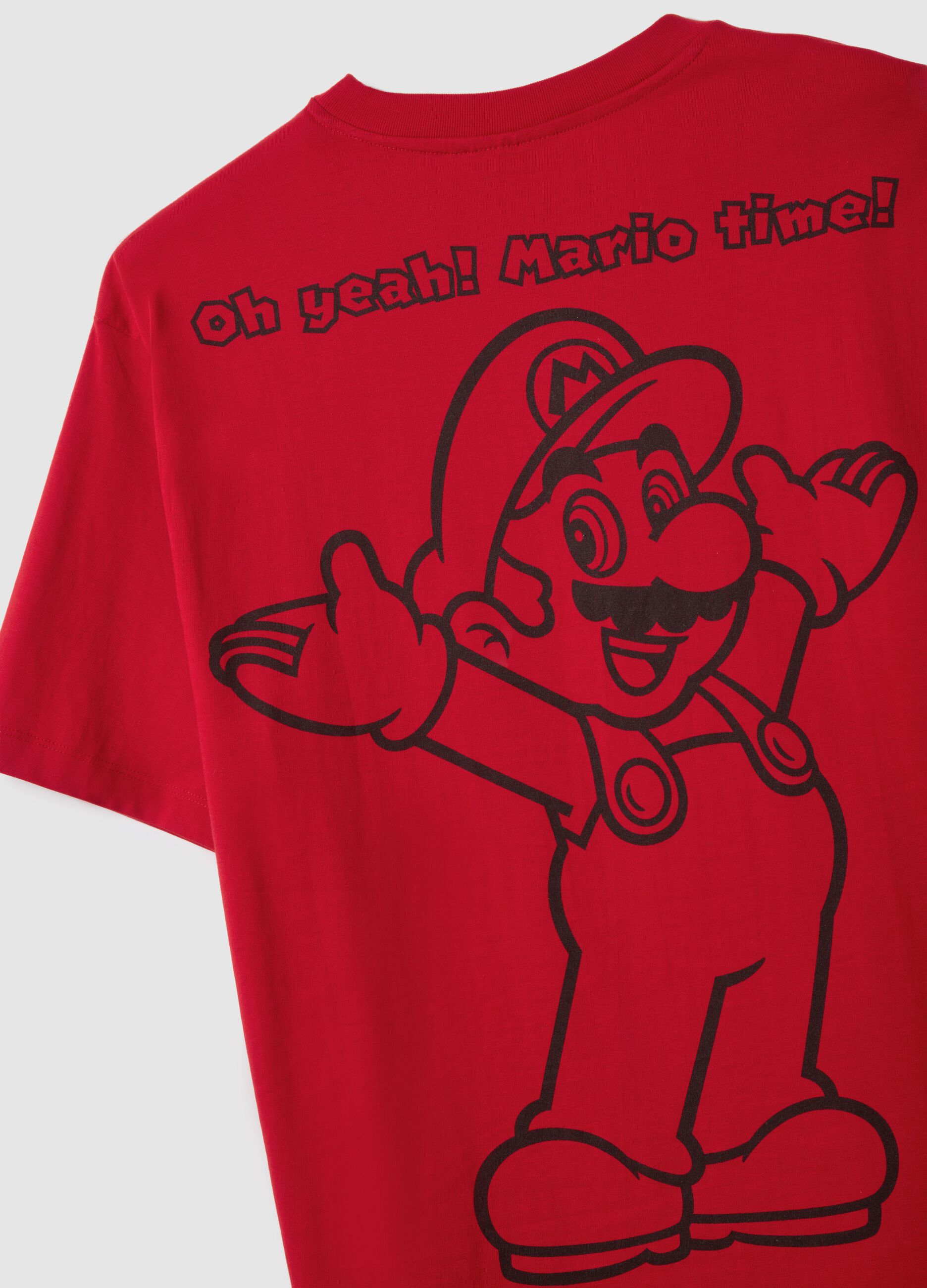 Red pure cotton T-shirt