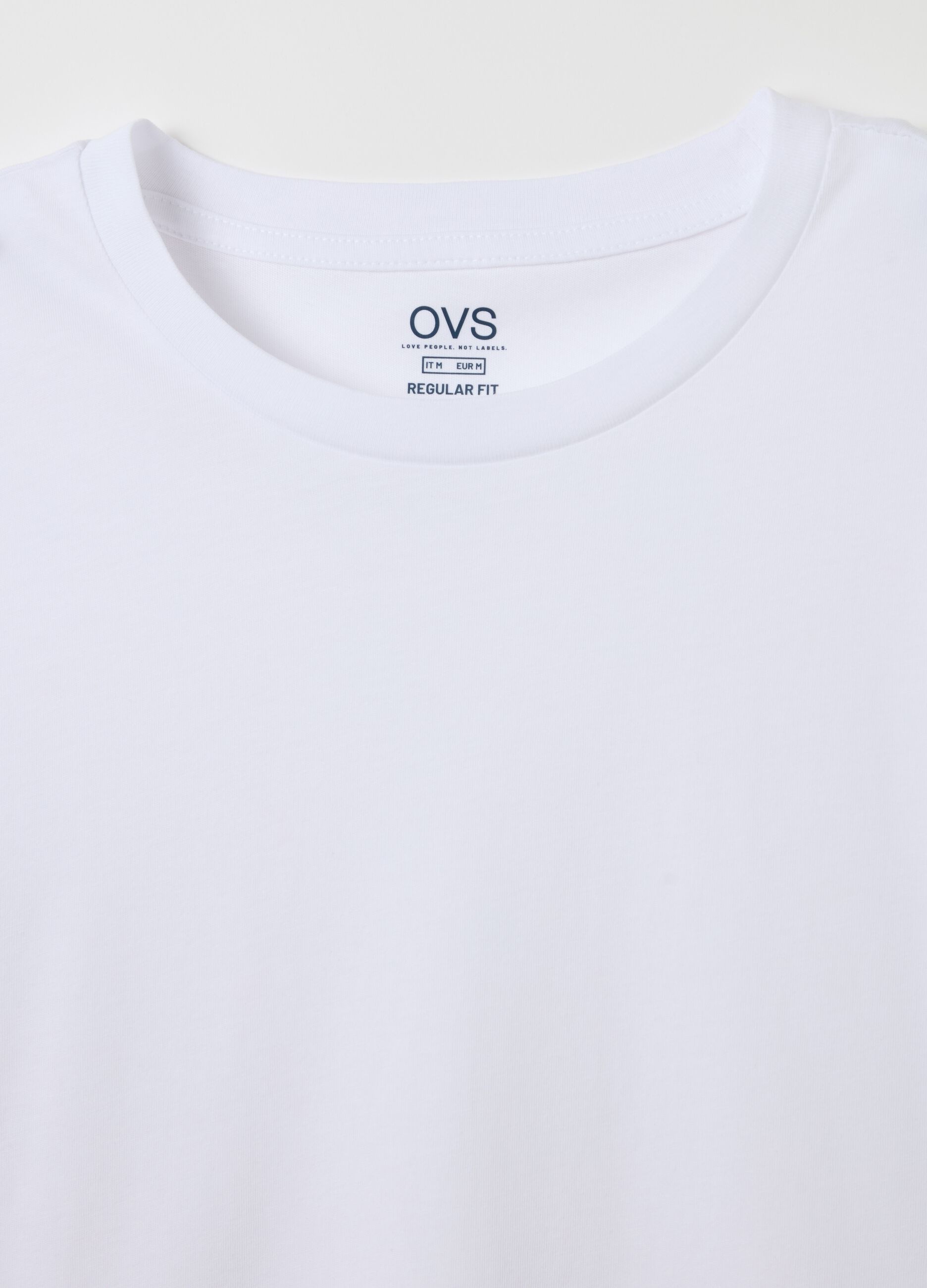 T-shirt regular fit in cotone 