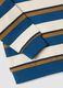 Ivory, navy and tobacco-brown pure cotton crew-neck sweatshirt_3