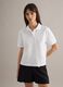 White pure cotton polo shirt regular fit_2
