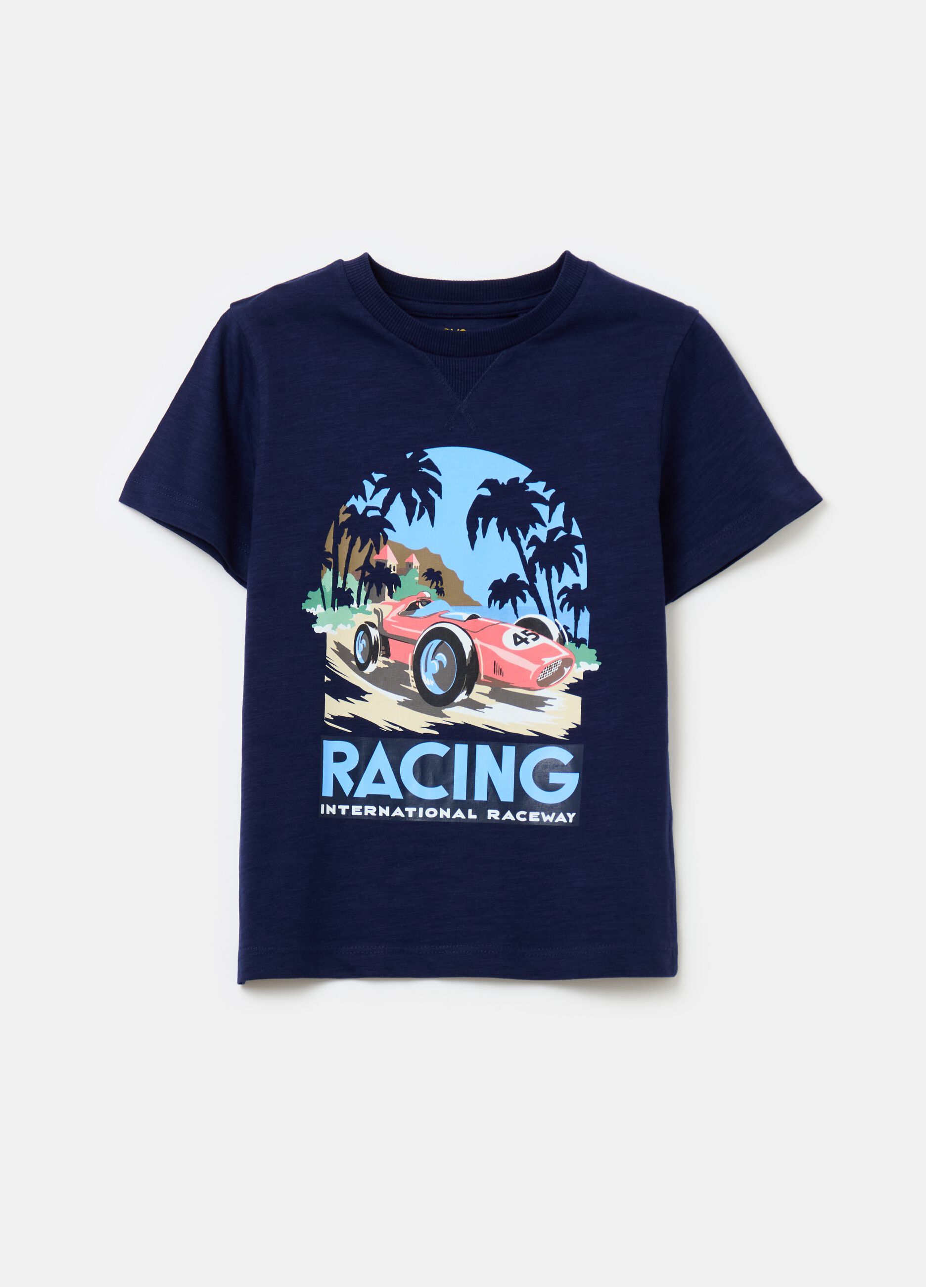 T-shirt in cotone con stampa