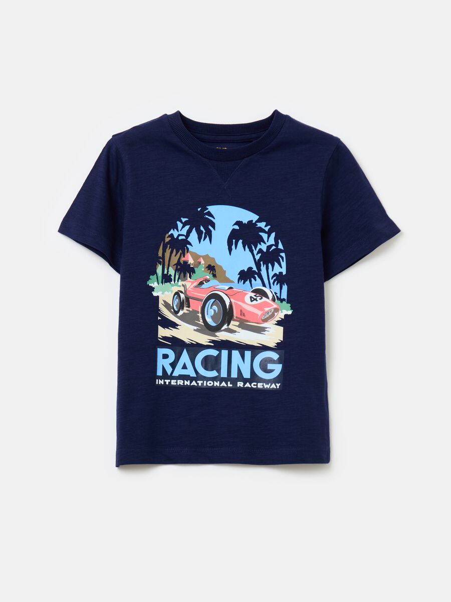 Printed cotton T-shirt_0
