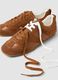 Brown genuine leather sneakers_1