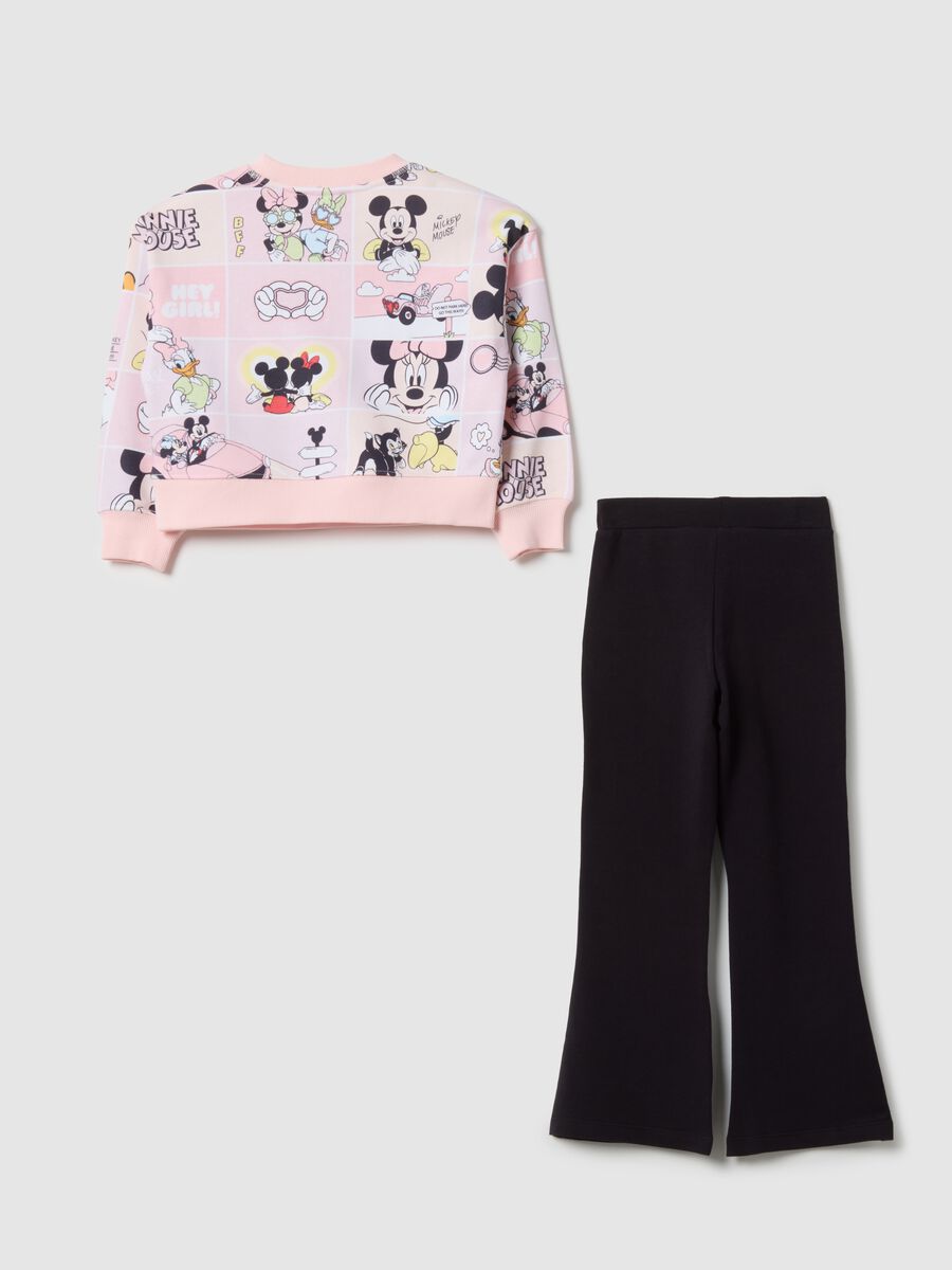 Multicolour cotton-blend jogging set with Minnie Mouse, regular fit_1