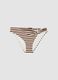 Multicolour striped stretch bikini briefs_4