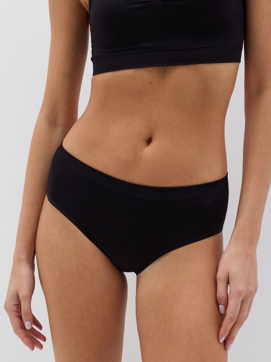 The One seamless briefs in microfibre_1