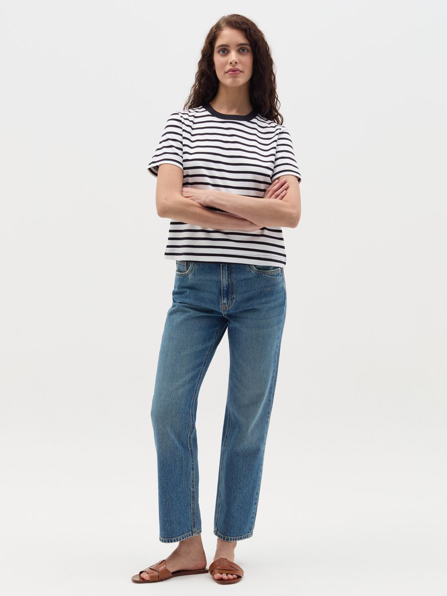 T-shirt with horizontal stripes_1