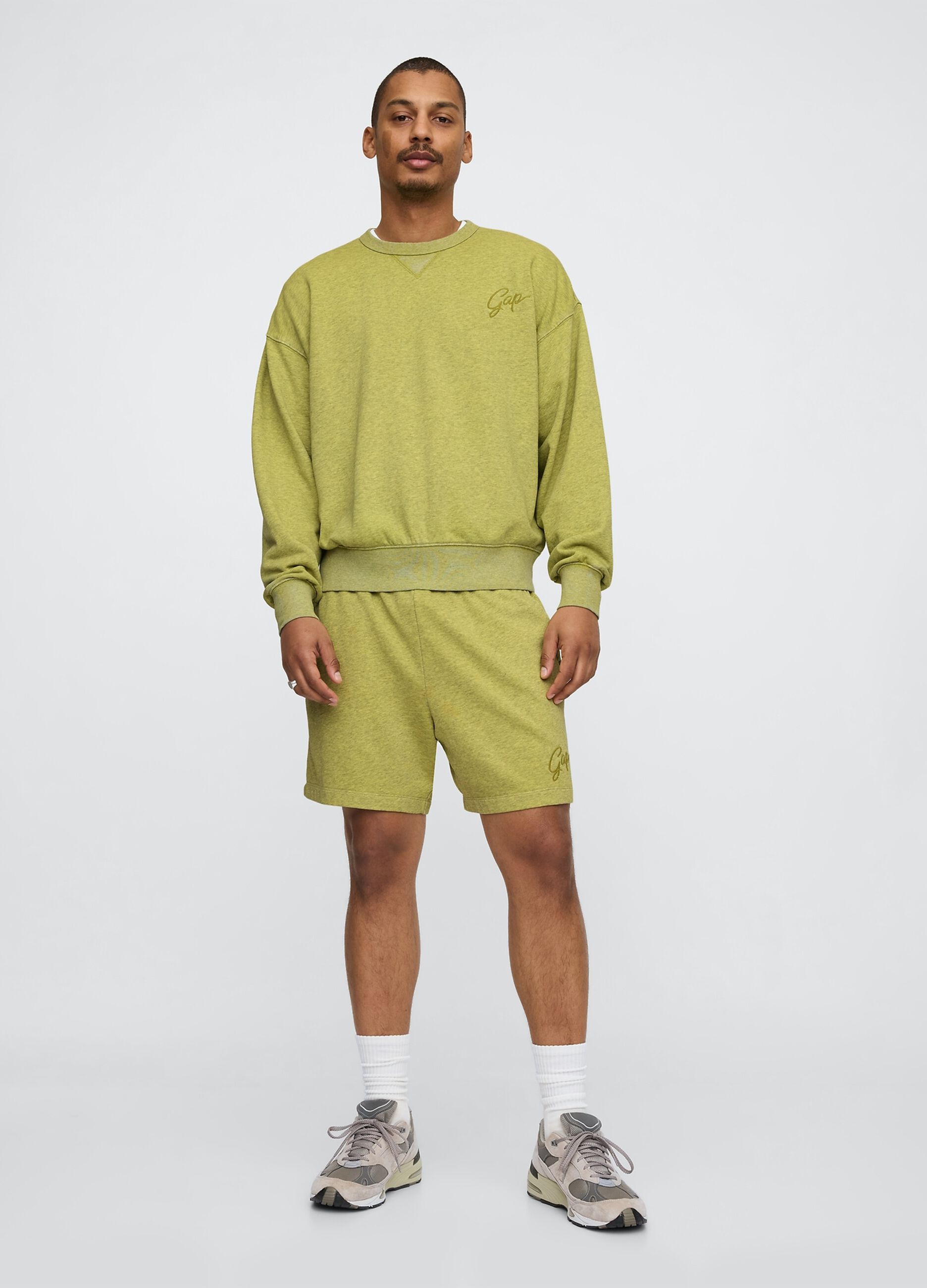 Green Gap cotton blend shorts