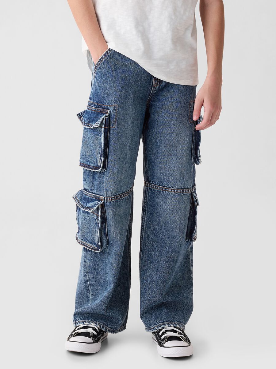 Baggy-fit jeans with pockets_1