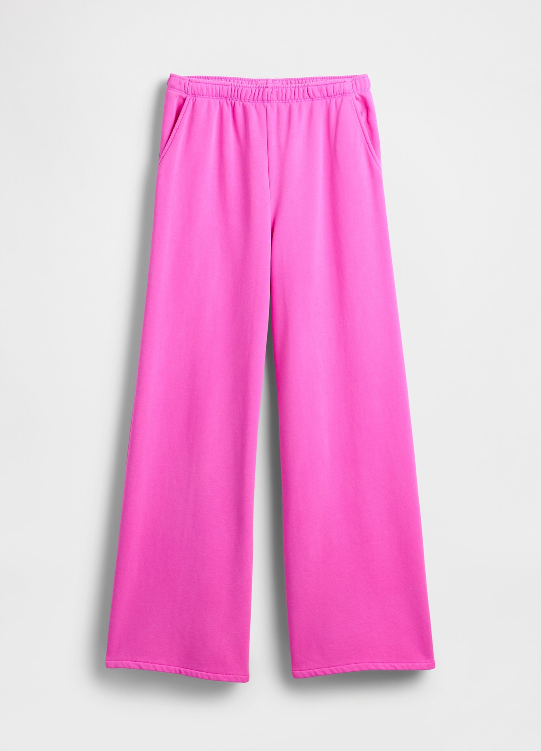 Wide Leg Pink Palazzo Trousers