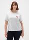 Grey women's pure cotton T-shirt_1