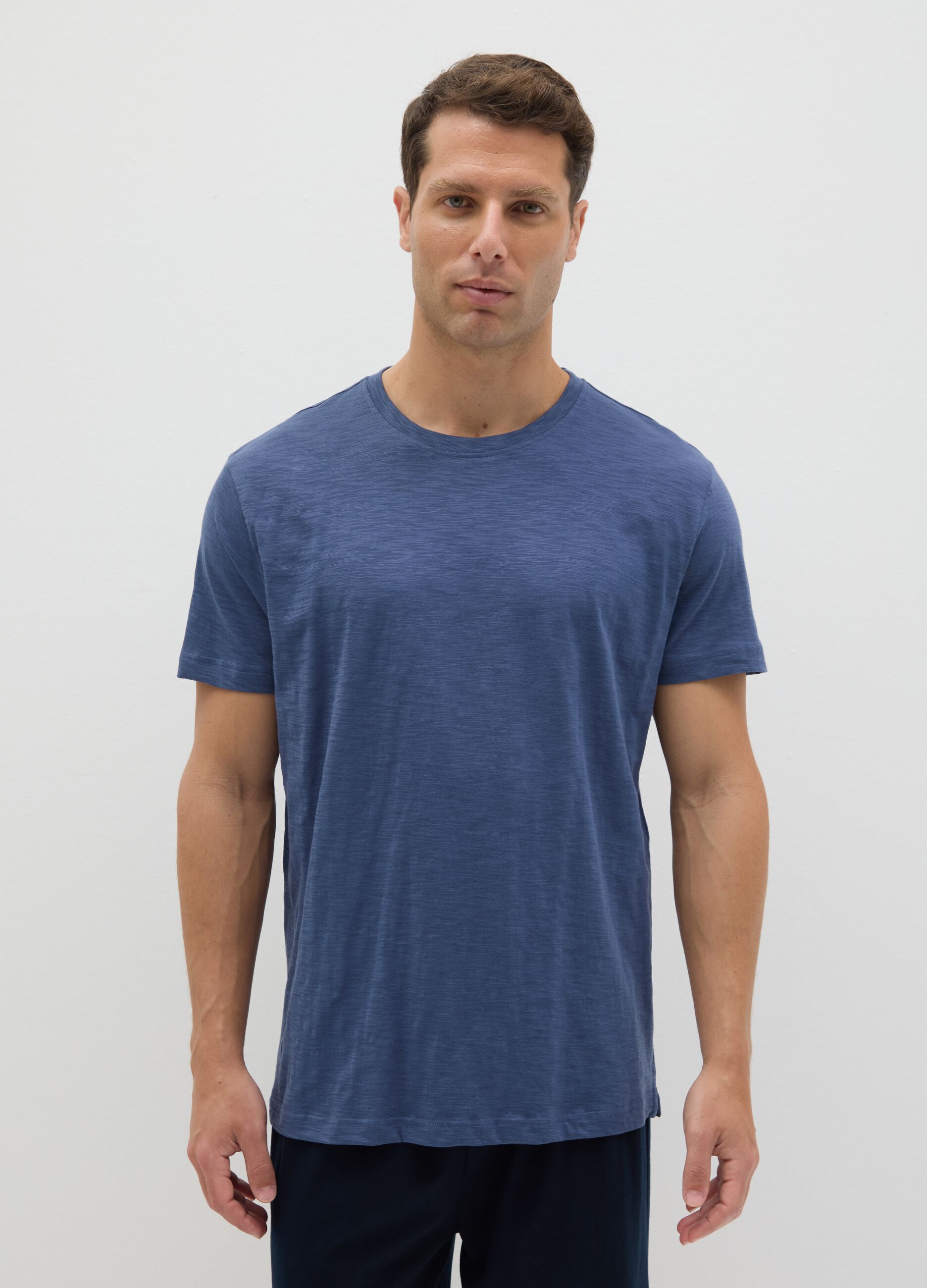 Blue Ovs Pyjamas in Pure Cotton