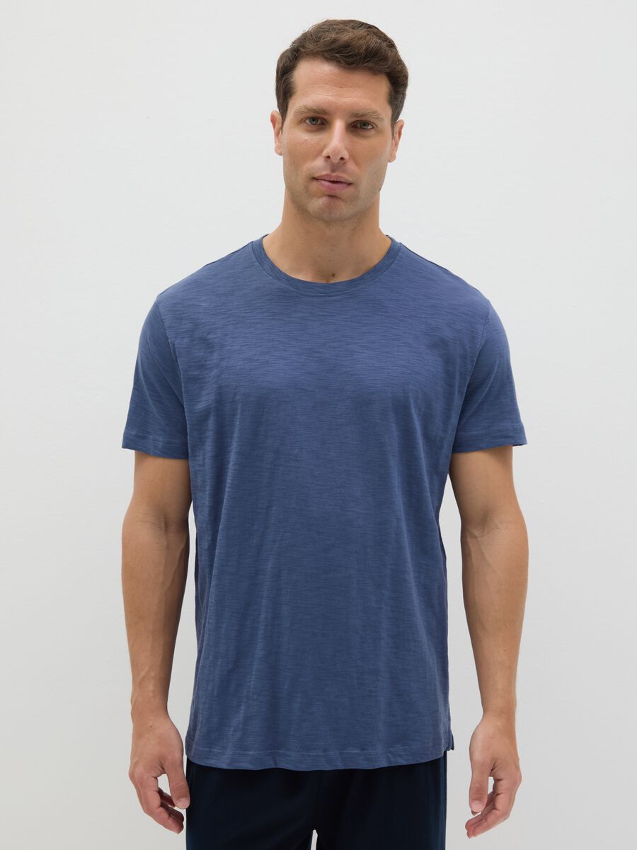 Blue Ovs Pyjamas in Pure Cotton_1