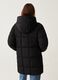 Long quilted down jacket with hood_2