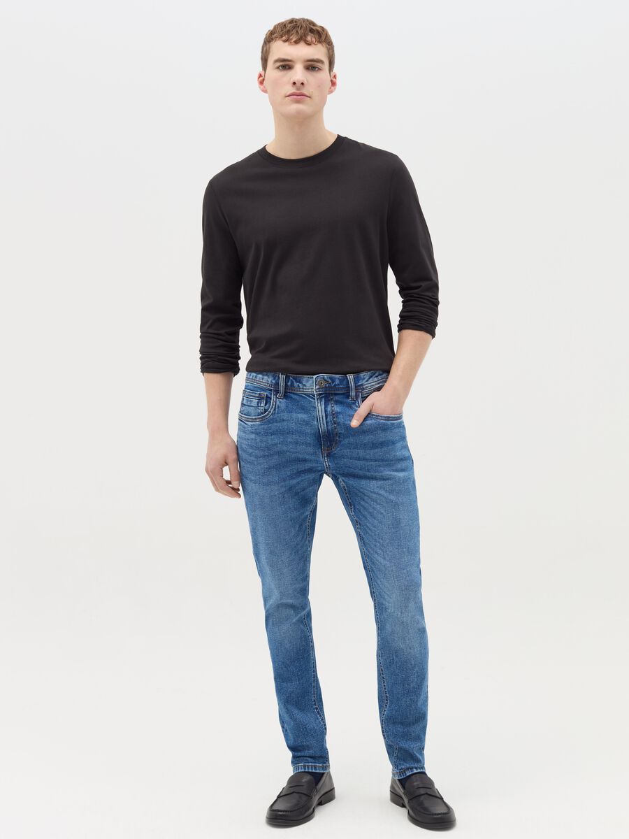 Skinny-fit stretch jeans_0