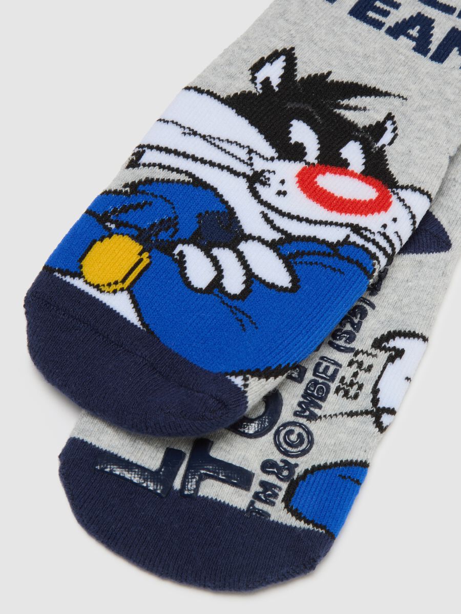 Children's Stretch Cotton Socks Looney Tunes x Italia Team_2