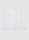 Girl's white pure cotton shirt regular fit with embroidery_1