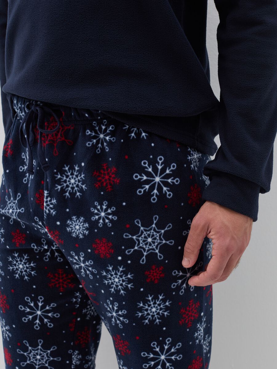 Printed fleece pyjamas_2