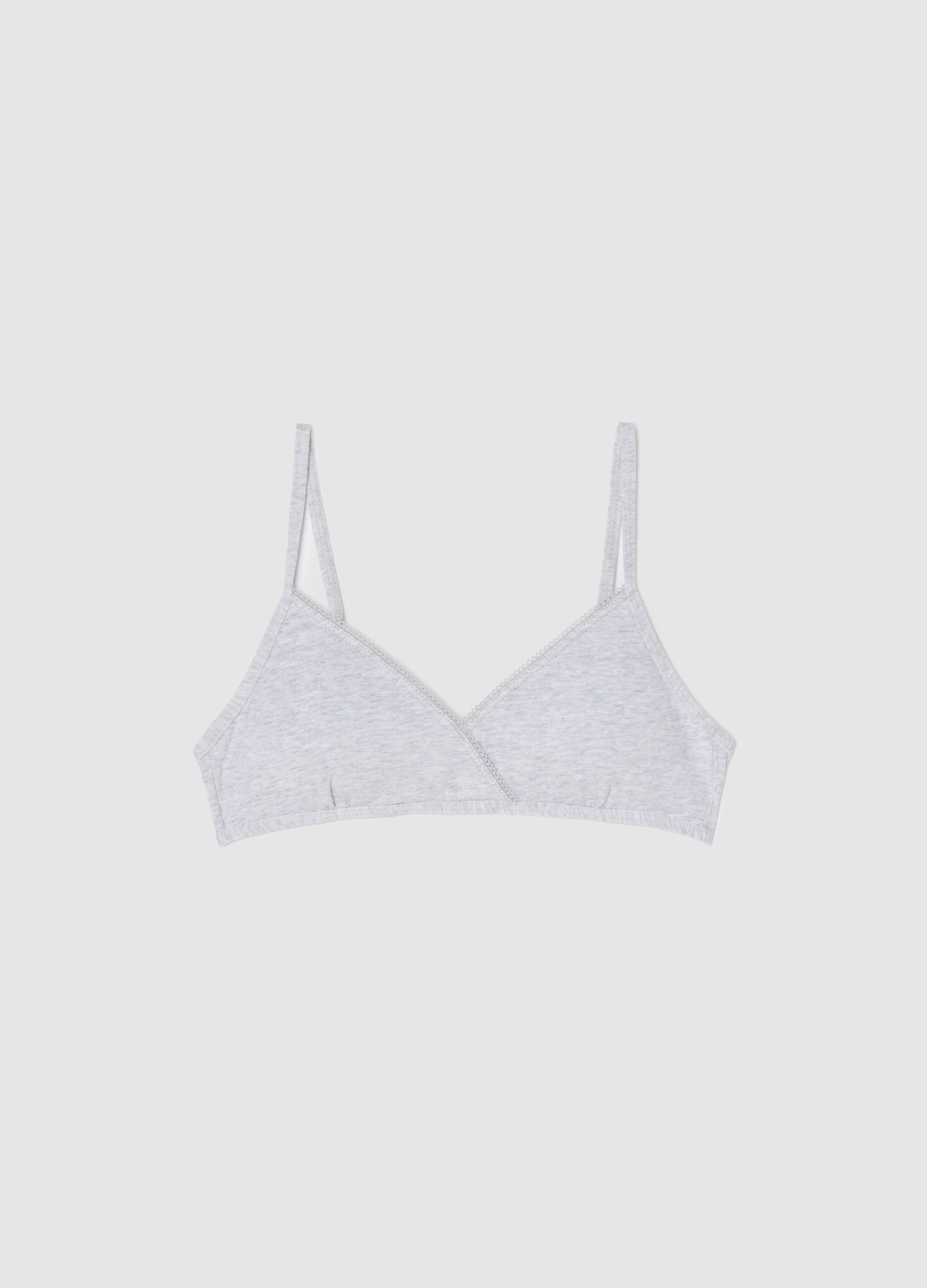 Reggiseno semi imbottito a triangolo