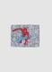 Grey stretch cotton scarf with Spider-Man print for boys_0