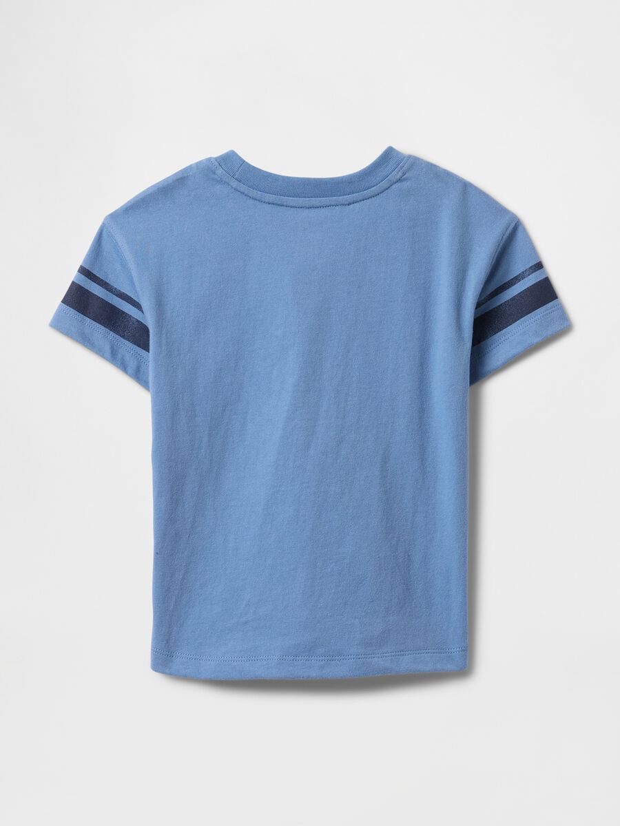 Blue GAP T-shirt with 1969 print_1