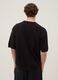 Brown pure cotton short-sleeve oversized shirt_3